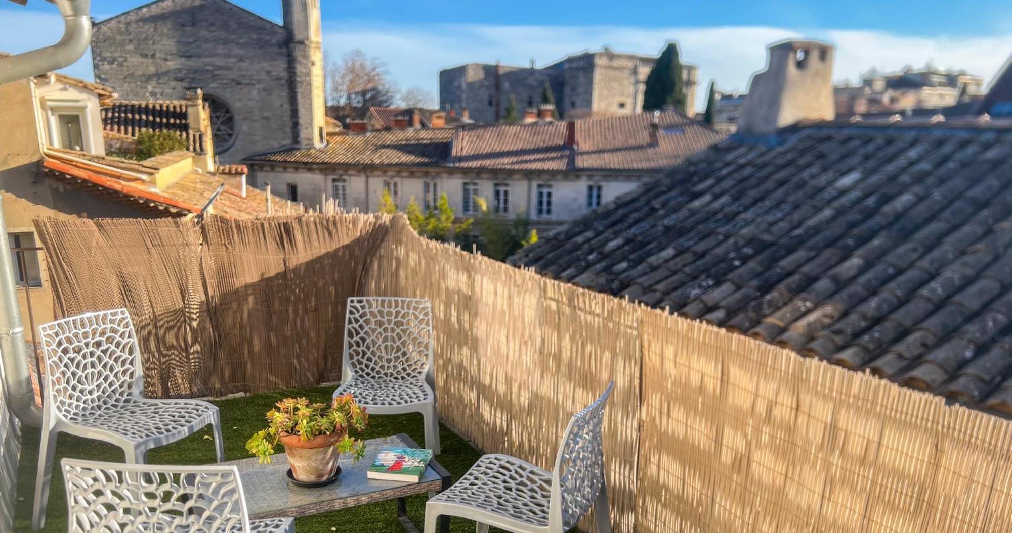 Ac - Private Exterior - Au Pied Du Palais Des Papes! Apartment Avignon Ngoại thất bức ảnh